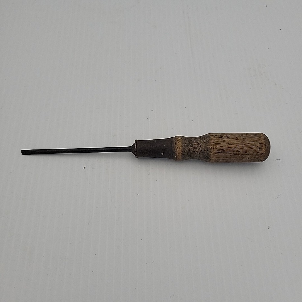 Vintage Bridgeport Bell Systems No. KS-6854 Wood Handle Screwdriver USA